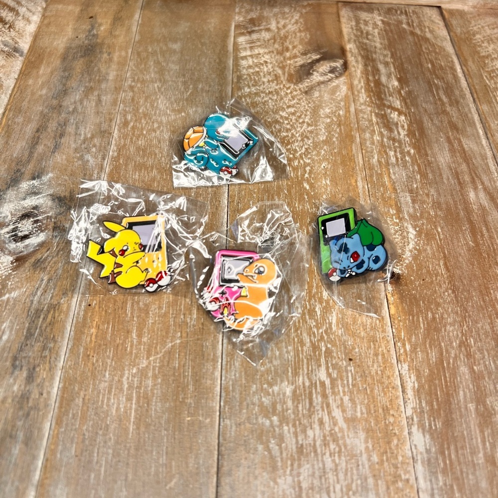 Pokémon enamel pins